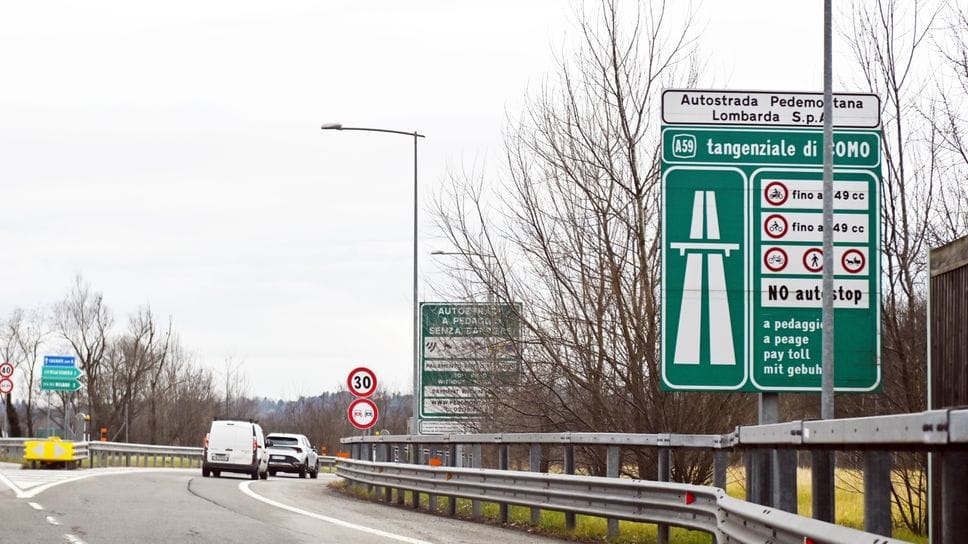 Incubo Pedemontana per un canturino: paga tutto, ma arrivano i solleciti
