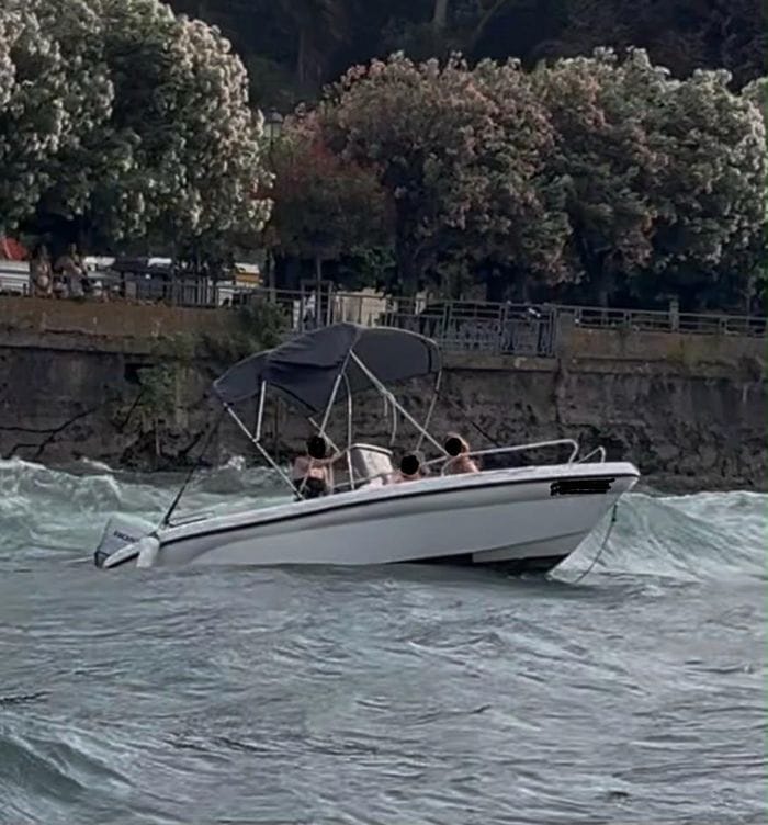 Turiste straniere in balia delle onde a Bellagio. Le salva l’idroambulanza