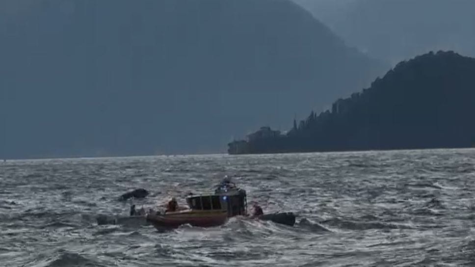 Turiste straniere in balia delle onde a Bellagio. Le salva l’idroambulanza