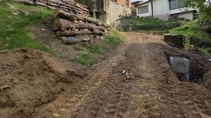 A piedi da Novedrate a Carimate. Lavori per sistemare il sentiero