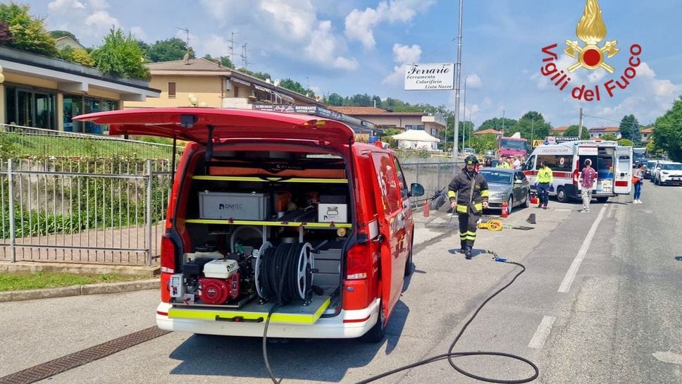 Grave incidente stradale ad Appiano Gentile, investito un pedone: due feriti