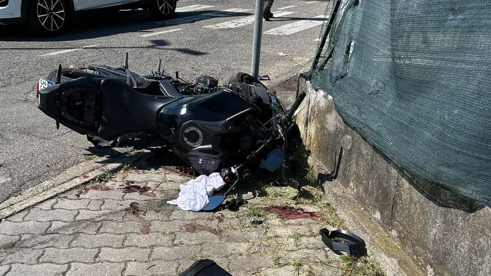 Bulgarograsso, cadono dalla moto: due feriti gravi