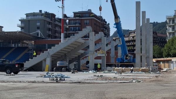 Lavori allo stadio