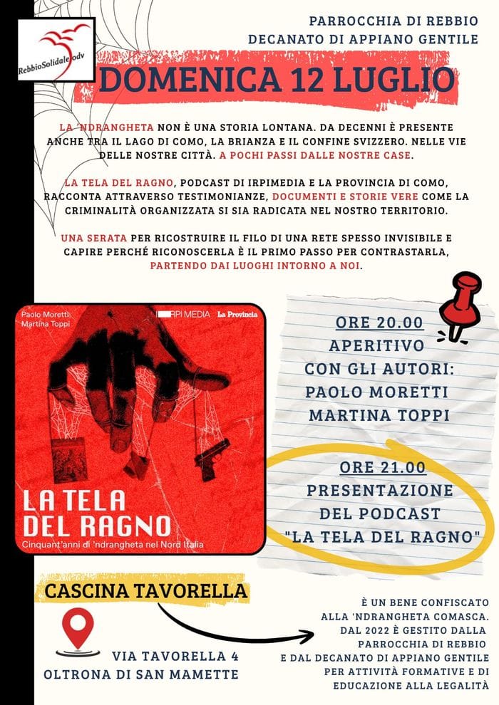 La ’ndrangheta tra omicidi e minacce. A Oltrona storie di vittime e carnefici