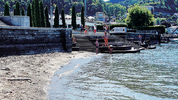 Una settimana di canicola  Il livello del lago preoccupa