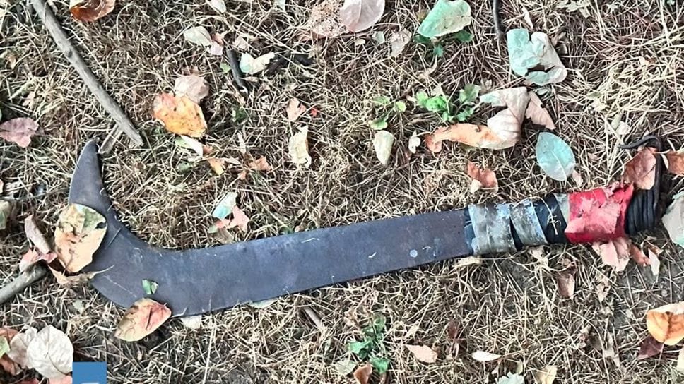 Rissa al parco Sant’Elia, spunta una roncola di 45 cm contro la polizia. Due arresti e quattro denunciati