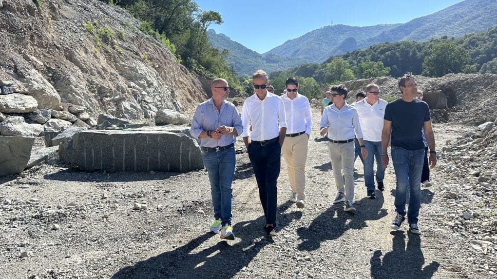 Sopralluogo a Scarenna: «Lavori finiti a settembre»