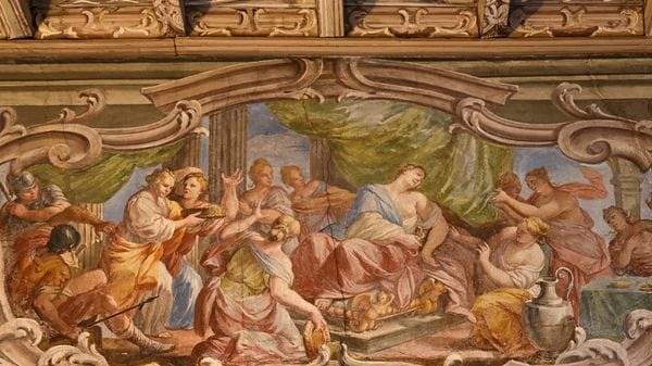 La vita di Cleopatra nei dipinti lariani