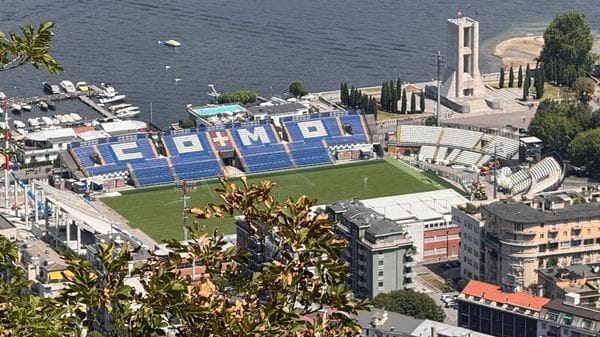 Stadio, conto alla rovescia. Tutto pronto per la Como Cup