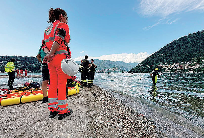 «Correnti, detriti e visibilità a un metro. Ecco perché il lago può anche uccidere»