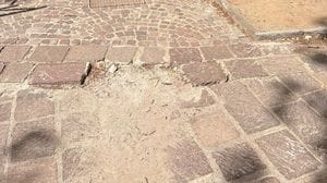 Giardini a lago e polemiche. L’affondo: «Tutto già da rifare»