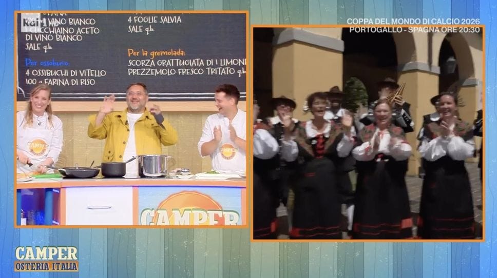 Osti erbesi protagonisti di una sfida culinaria su Rai1: rappresentano la Lombardia