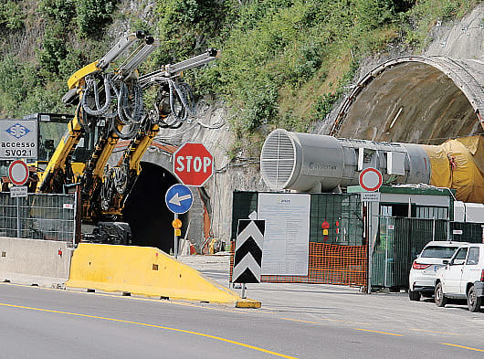 Variante, riprendono le esplosioni anche a Griante. Domani il summit sui lavori 