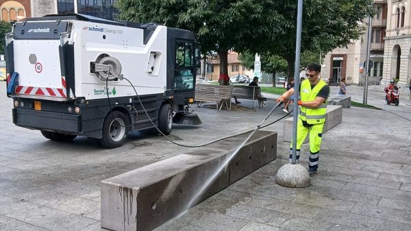 Cantù, obiettivo città più pulita. Idropulitrici anche nelle frazioni