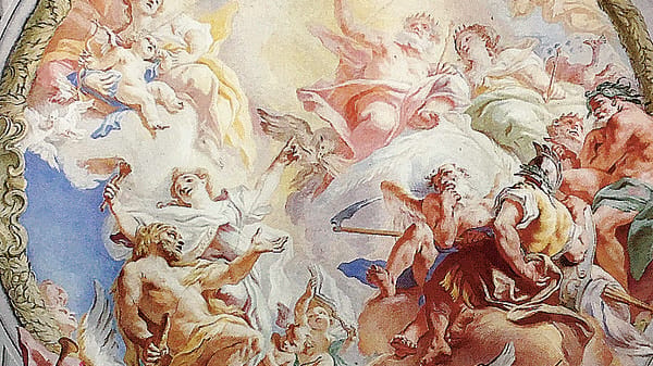 Le anime di Carloni: mito, allegoria e fede