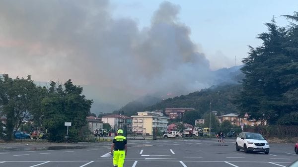Operazioni di soccorso sul Monte Goi
