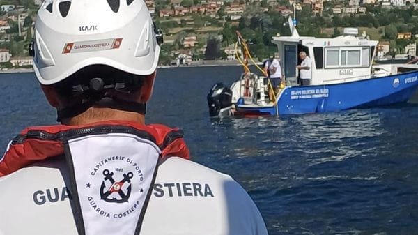 Turista annegato a Lenno: individuato il corpo a 357 metri di profondità. In corso il recupero