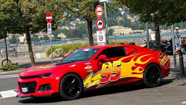 Guarda chi c’è in città: Saetta McQueen. «Un sogno fin da bambino, ora è mia»