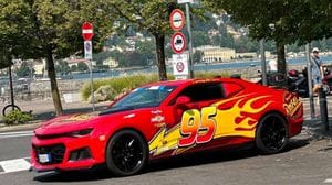 Guarda chi c’è in città: Saetta McQueen. «Un sogno fin da bambino, ora è mia»