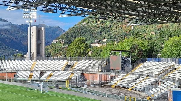 Stadio Sinigaglia, lavori conclusi. Adesso i controlli