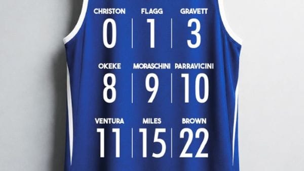 Pallacanestro Cantù: la storia sulle maglie dei giocatori con le date fondamentali