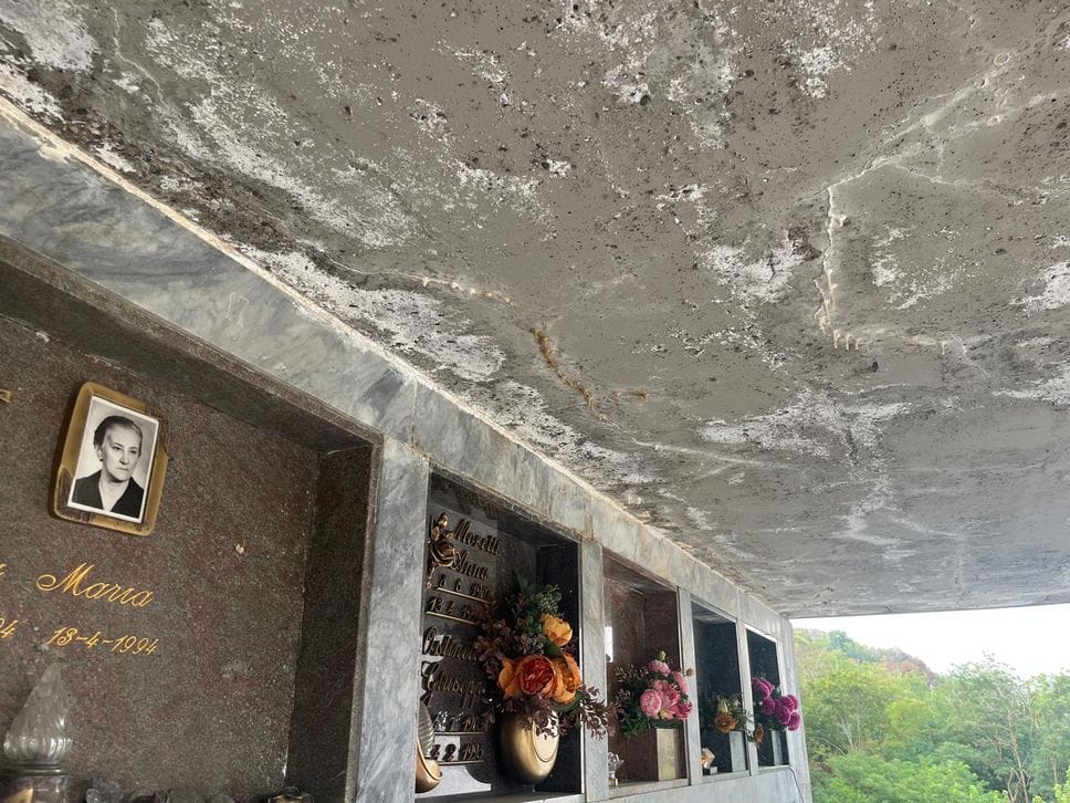 Viaggio nel degrado dei cimiteri di periferia, a Como