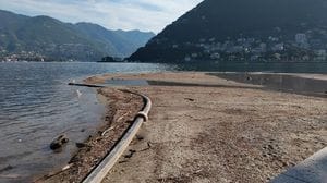 Sorpresa, il lago si riempie. Ma la risalita dura poco