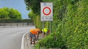 Statale Regina, da oggi senso unico per camper, roulotte e auto con carrelli