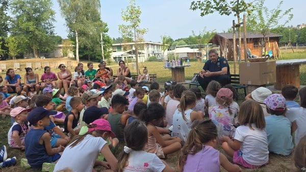 Lurate Caccivio, lezioni di sicurezza... giocando