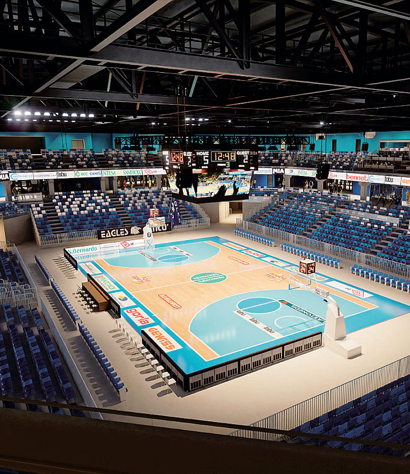 Primo canestro in Arena oggi con i miti