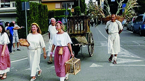 Palio delle cinque contrade. Fenegrò torna al medioevo