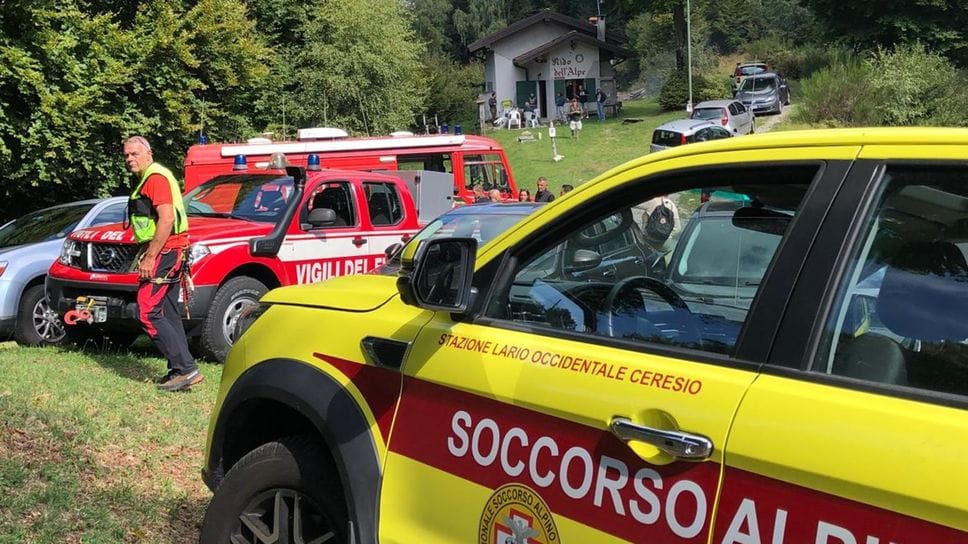 Donna dispersa mentre cerca funghi con il marito sulla Sighignola