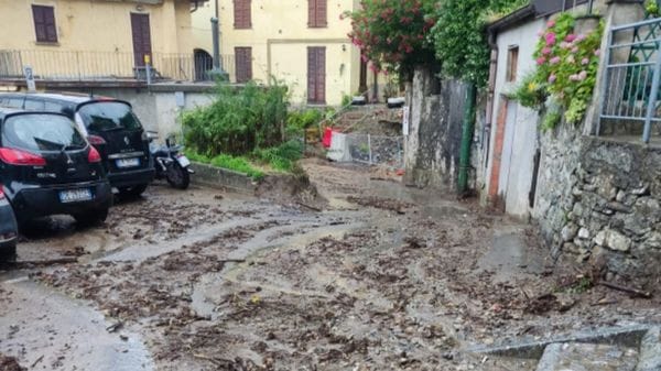 A Blevio il fango fa ancora paura. Danni a Capovico e Meggianico