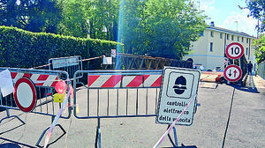 Il ponte Bailey è ancora rotto Resterà chiuso altri dieci giorni