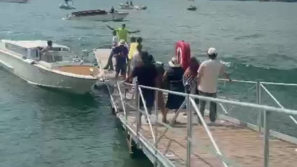 Situazione pontile Villa Geno
