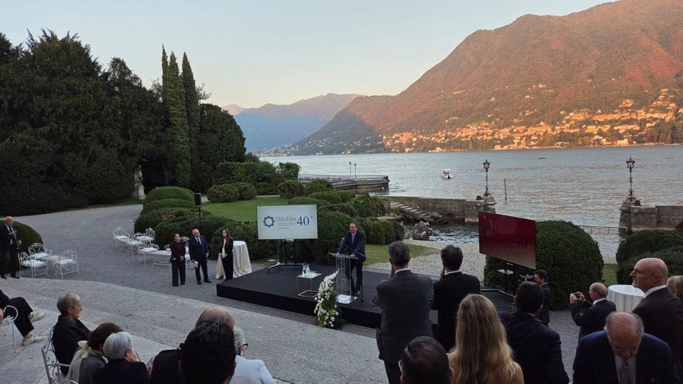 Villa Erba celebra i quarant’anni: bilancio record e una serata speciale
