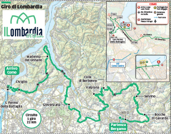 Il Lombardia dice 120. Festa a Como
