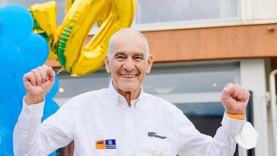 Addio al “Pistun” Mario Corti. Una vita per il motociclismo