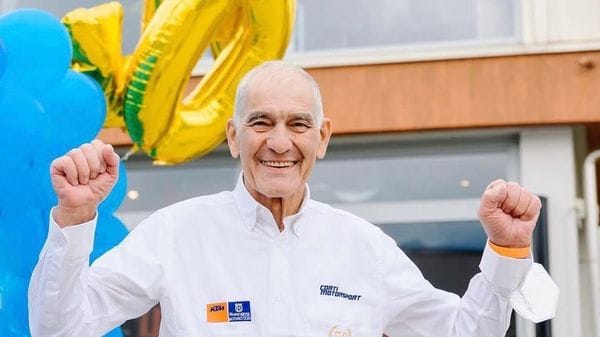 Addio al “Pistun” Mario Corti. Una vita per il motociclismo