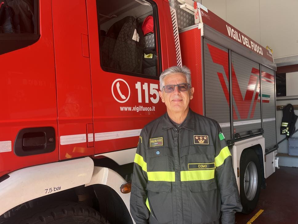 Nel mondo dei vigili del fuoco di  Como: dalla caserma verso «lì dove serve»
