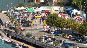 Folla per i bolidi sul lago di Lugano