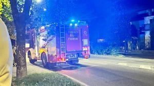 Mariano, incendio nella notte in un negozio di parrucchiere